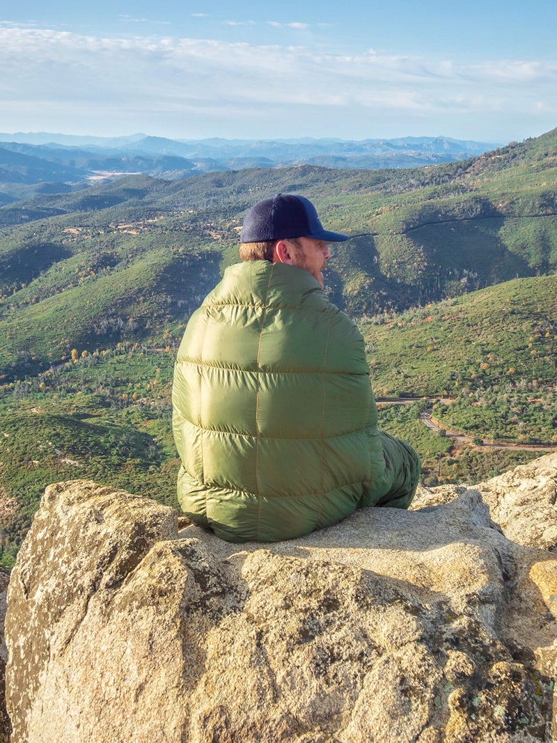 Get Out Gear Down Camping Blanket - Outdoor Lightweight Packable 650 Fill Power Down Blanket Compact Waterproof and Warm Backpacking Quilt for Camping Hiking Travel Hammock - Image 3